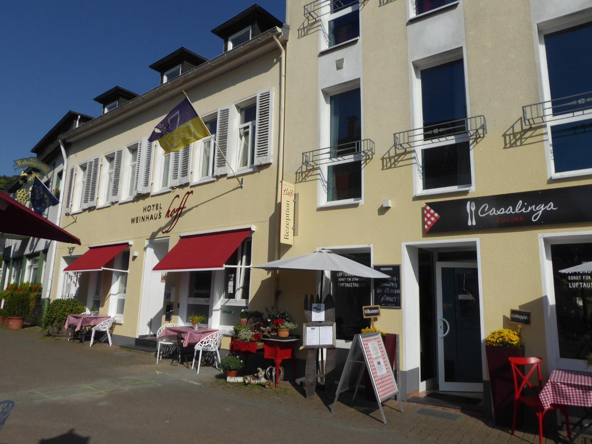 Hotel Weinhaus Hoff Bad Honnef Exterior foto