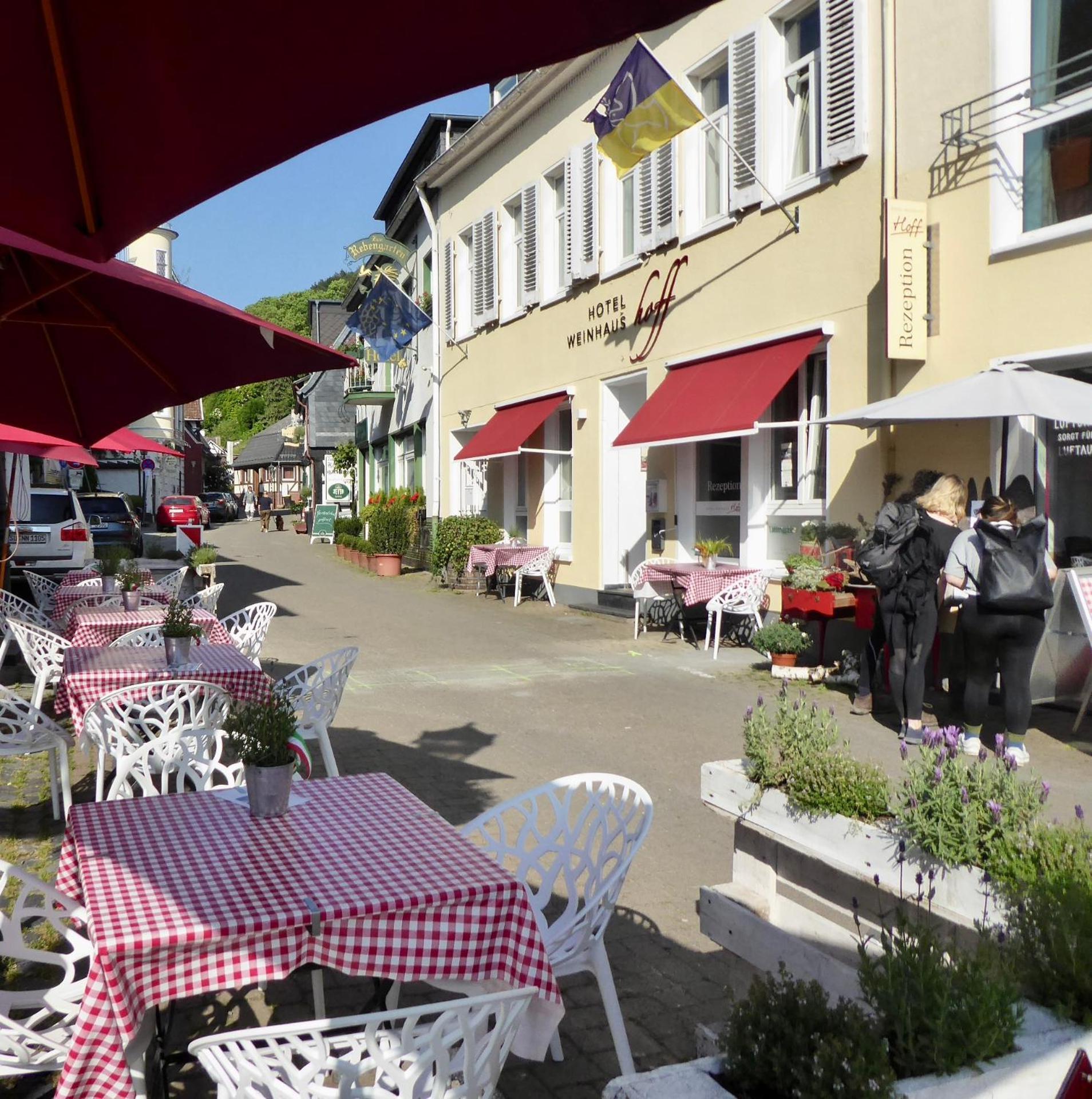 Hotel Weinhaus Hoff Bad Honnef Exterior foto